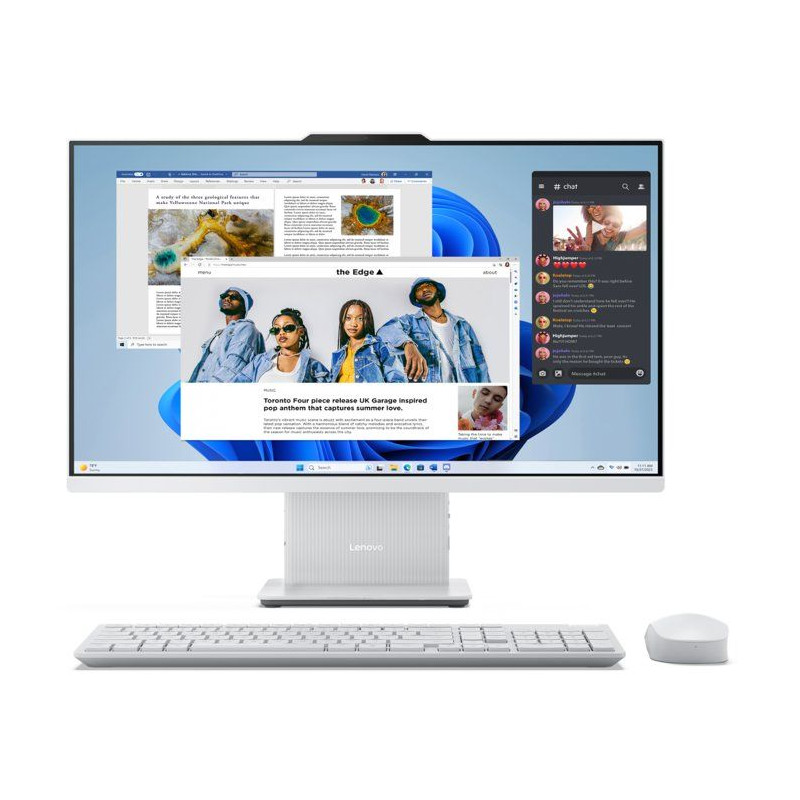 PC Tout-en-un LENOVO IdeaCentre AIO 27ARR9 - Windows 11 - 27 FHD - Ryz