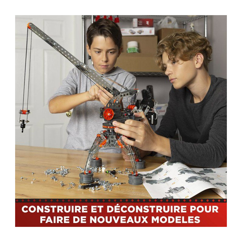 MECCANO - Jeu de construction - Métal - 638 pieces - 10 ans + - 25 mo
