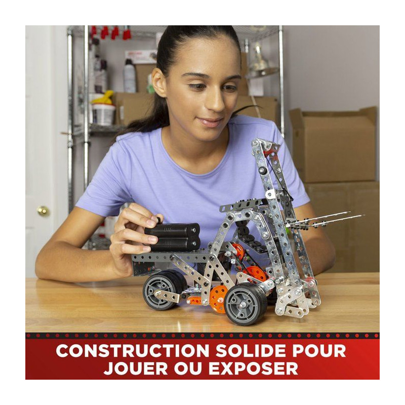 MECCANO - Jeu de construction - Métal - 638 pieces - 10 ans + - 25 mo