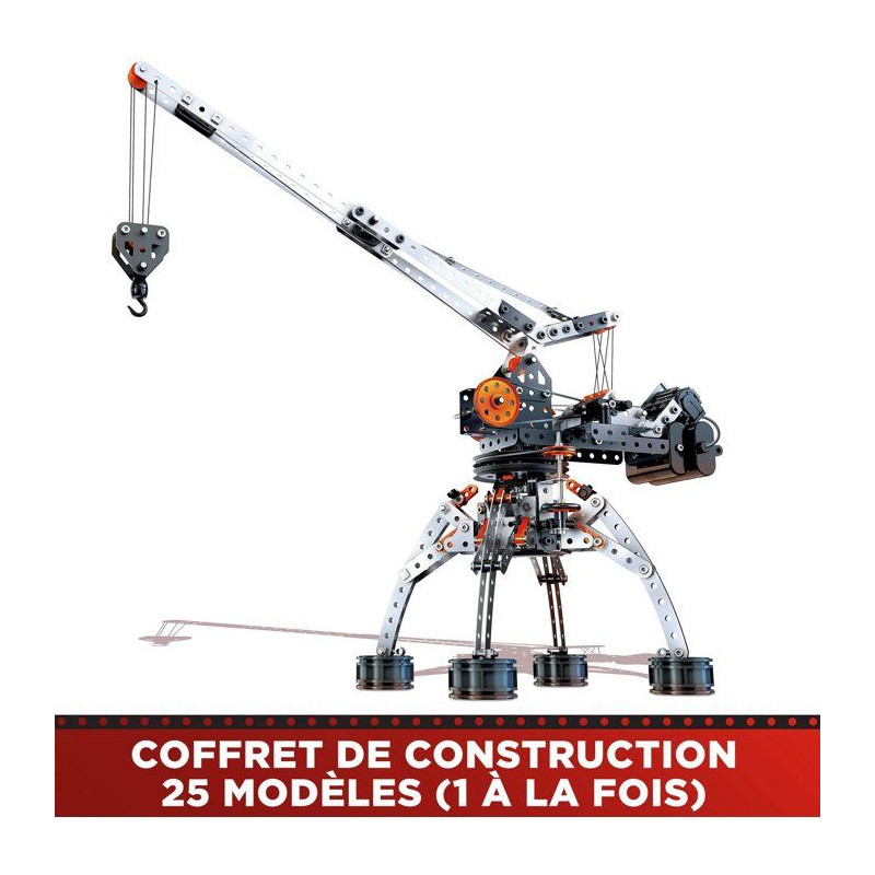 MECCANO - Jeu de construction - Métal - 638 pieces - 10 ans + - 25 mo