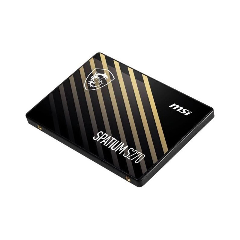 SSD interne - MSI - SPATIUM S270 - 480Go - SATA 2.5 - Vitesses fulgura