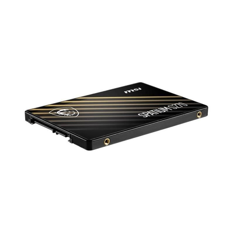 SSD interne - MSI - SPATIUM S270 - 480Go - SATA 2.5 - Vitesses fulgura