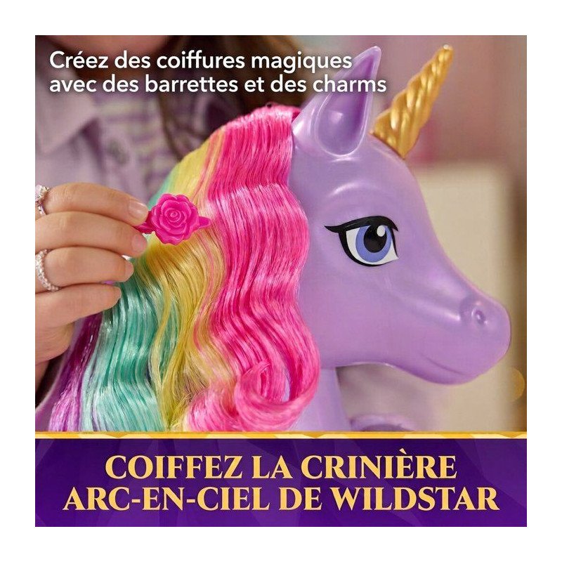 Tete a coiffer Licorne Wildstar - Unicorn Academy - SPINMASTER - A par