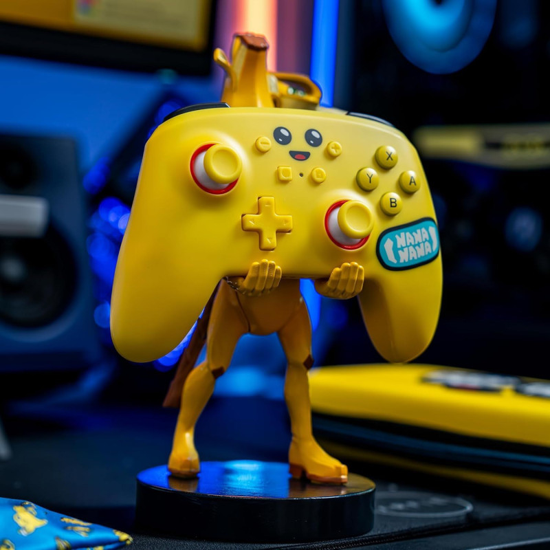 Figurine Fortnite Peely - EXQUISITE GAMING - Cable Guys - Support éco