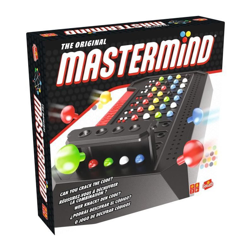Mastermind Classic - Jeu de société - GOLIATH - Des 8 ans