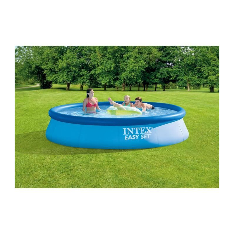 Kit Piscine hors sol autoportante INTEX - Easy Set™ - 396 x 84 cm -