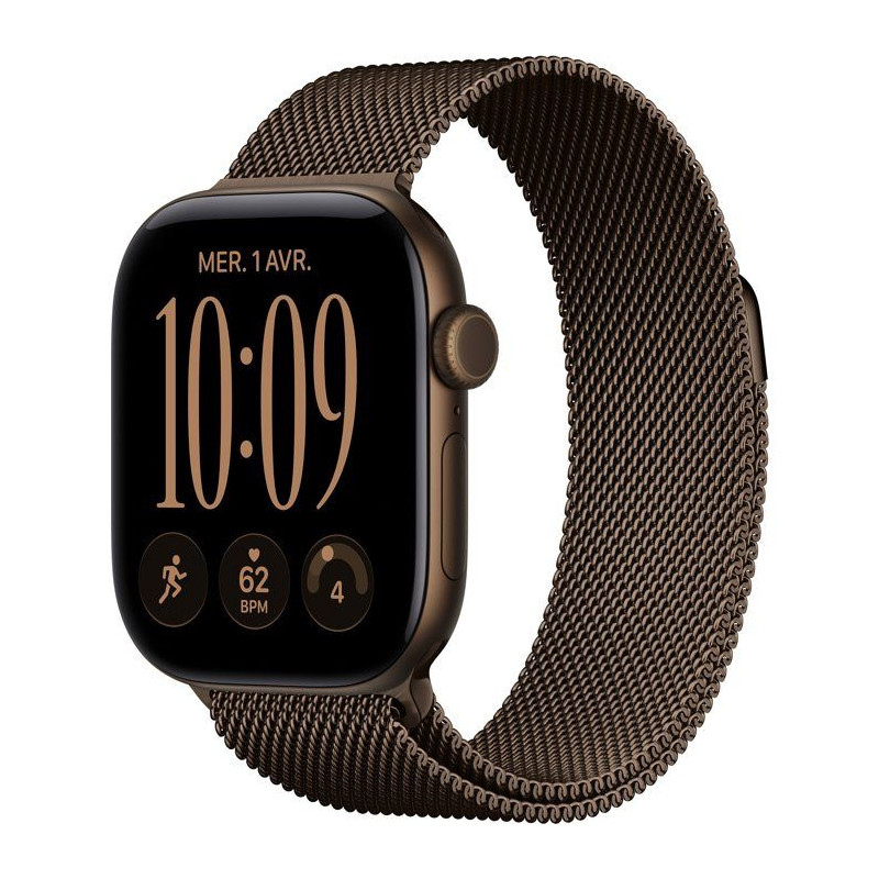 APPLE Watch Series 12 GPS + Cellular - 42mm - Boîtier Dark Bronze Alu