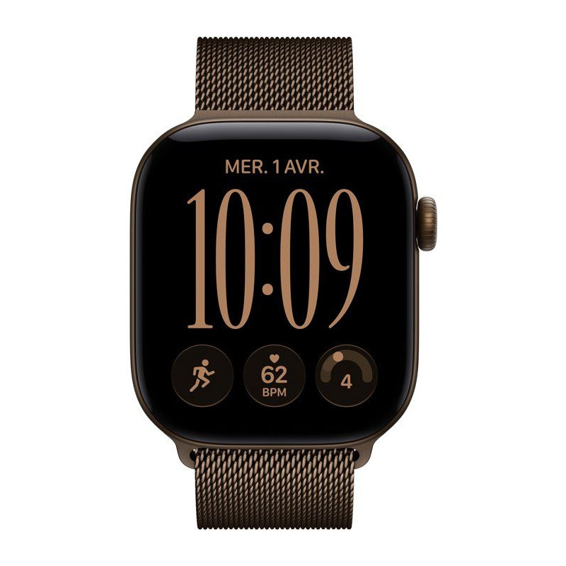 APPLE Watch Series 12 GPS + Cellular - 42mm - Boîtier Dark Bronze Alu