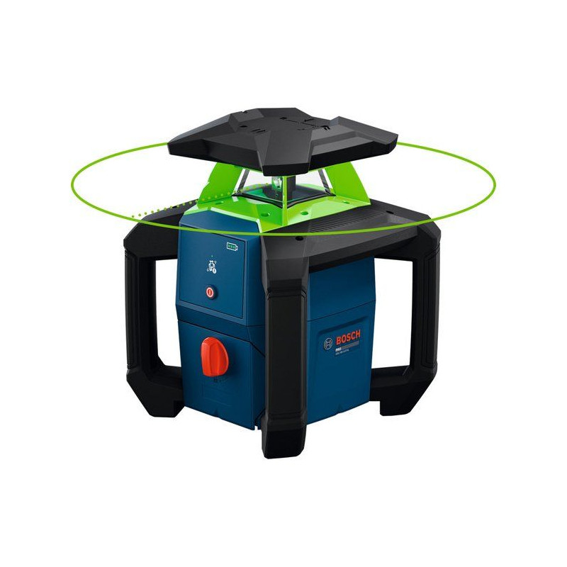 Laser rotatif BOSCH PROFESSIONAL - GRL18V-3-31G - Solo + Cellule de r