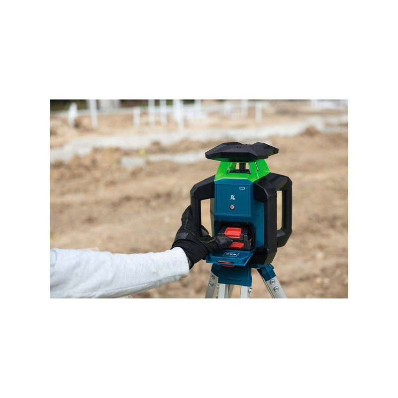 Laser rotatif BOSCH PROFESSIONAL - GRL18V-3-31G - Solo + Cellule de r