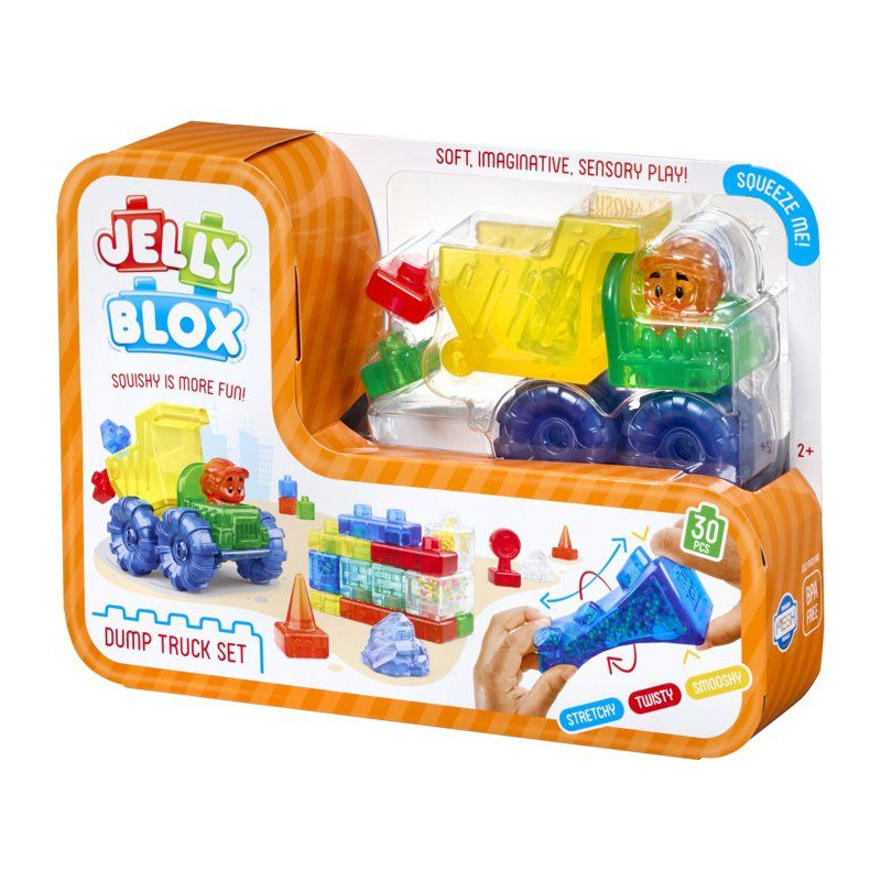 Jelly Blox Dump Truck - blocs sensoriels - GOLIATH - véhicule constru