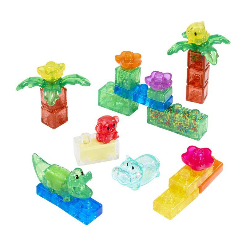 Jelly Blox Jungle Set - blocs sensoriels - GOLIATH - 24 pieces - des 2