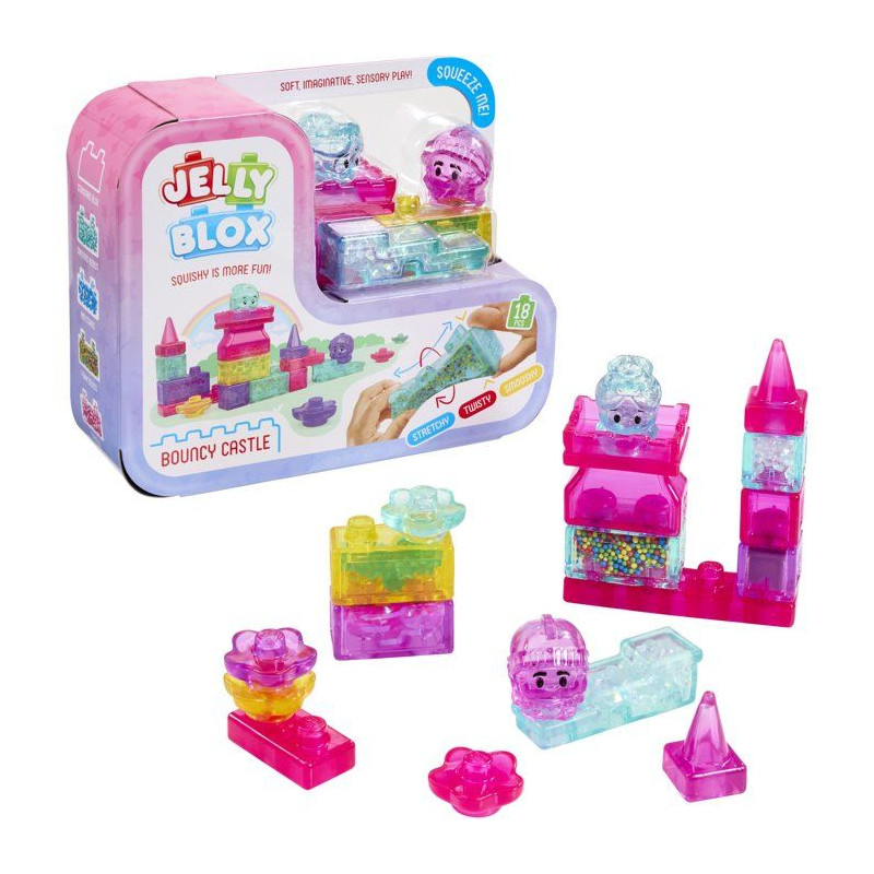Jelly Blox Squish Castle - blocs de construction - GOLIATH - 30 pieces
