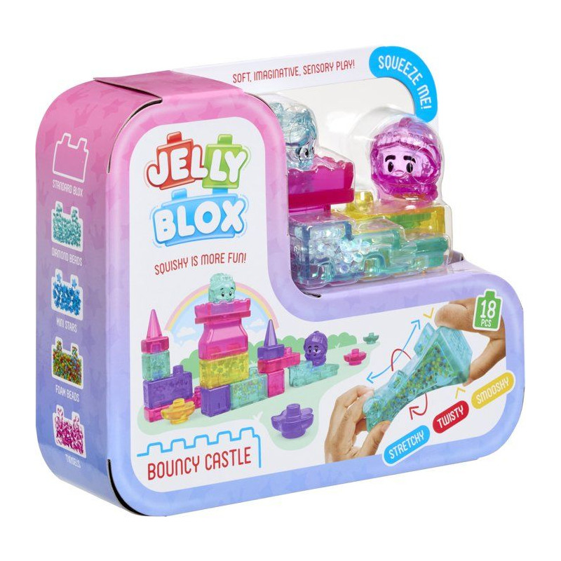 Jelly Blox Squish Castle - blocs de construction - GOLIATH - 30 pieces