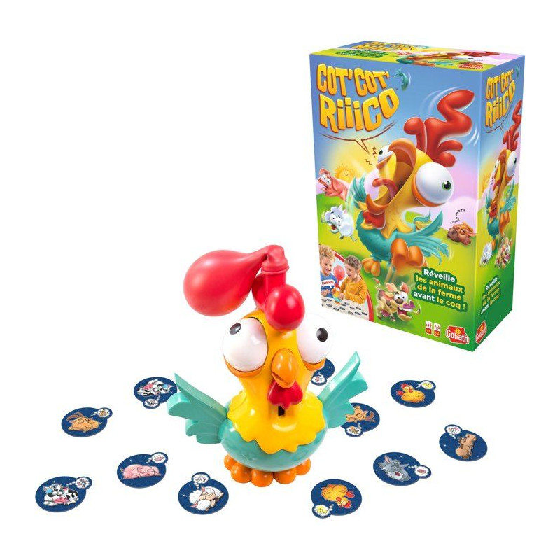 Cot Cot Riiico - jeu d'ambiance - GOLIATH - rapidité et suspense