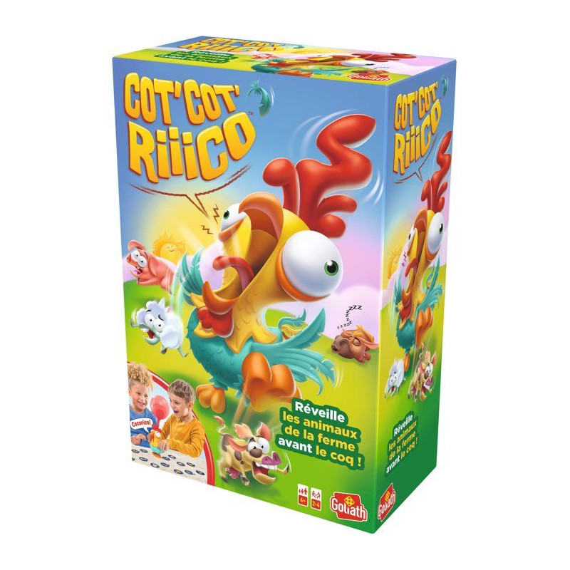 Cot Cot Riiico - jeu d'ambiance - GOLIATH - rapidité et suspense