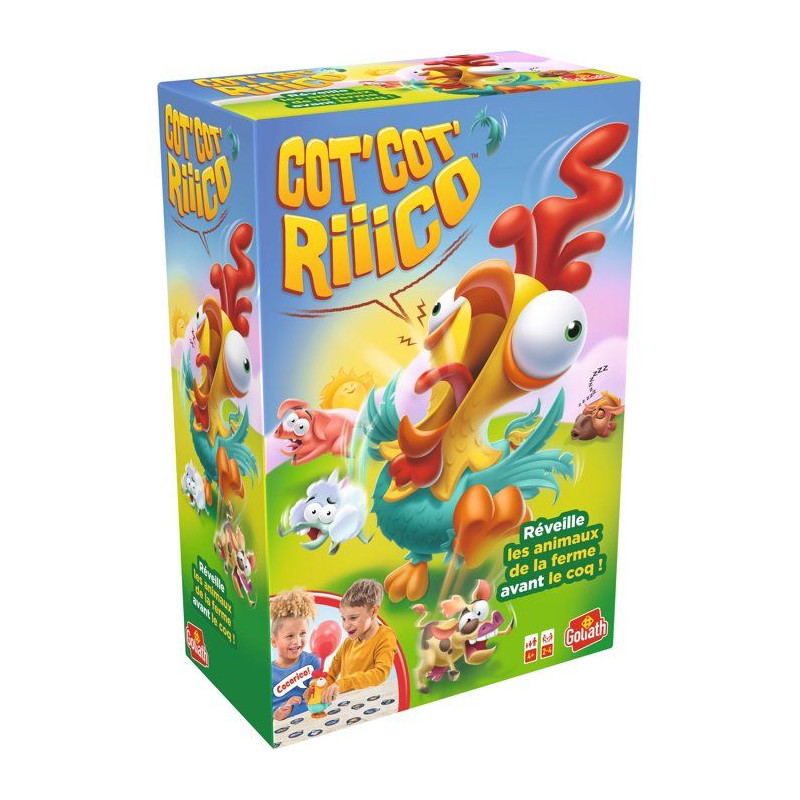 Cot Cot Riiico - jeu d'ambiance - GOLIATH - rapidité et suspense