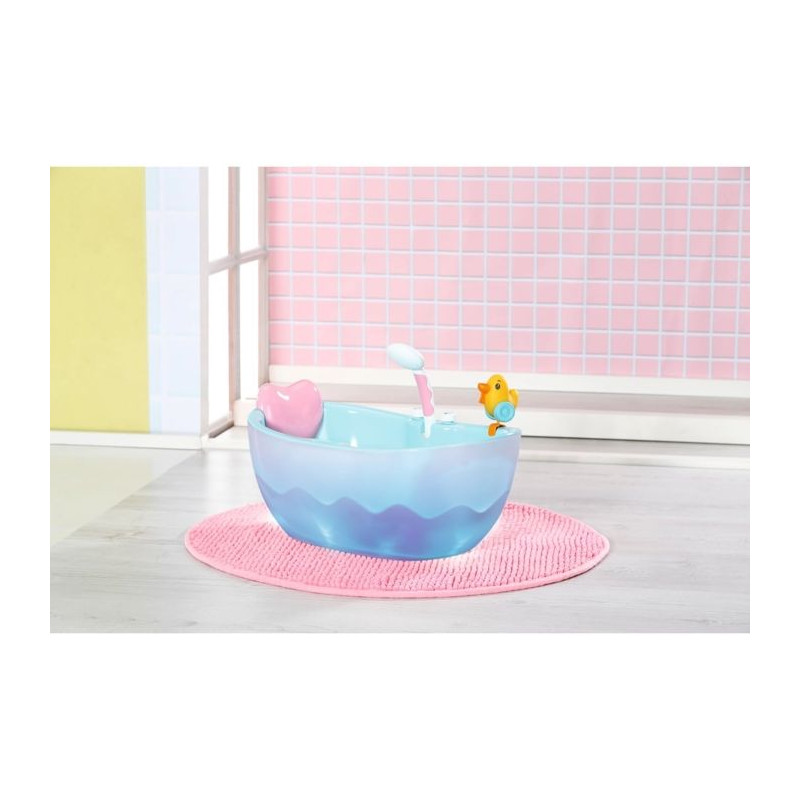 Baby Born - Baignoire pour poupée - Bain moussant musicale - Sons de