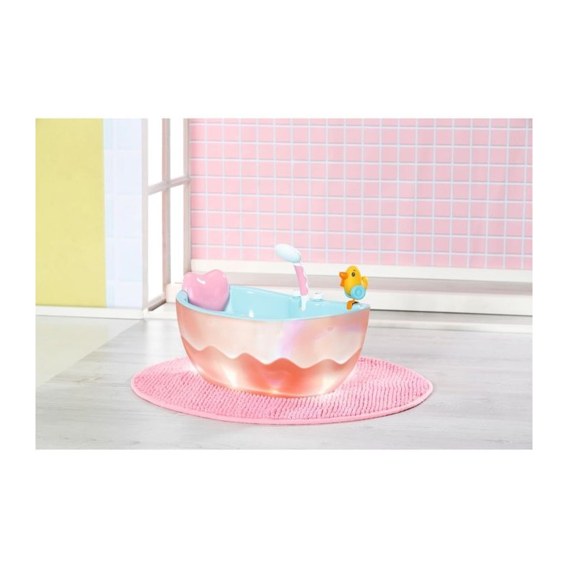 Baby Born - Baignoire pour poupée - Bain moussant musicale - Sons de
