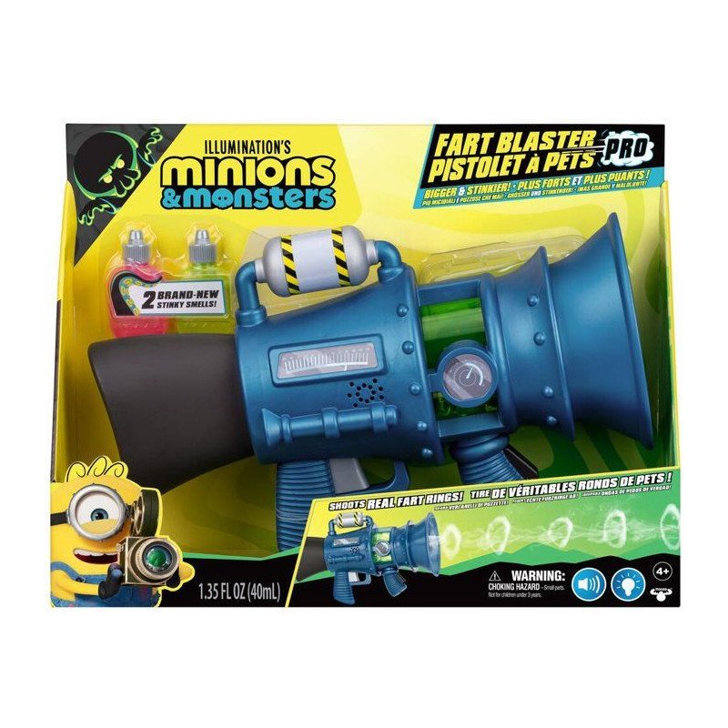 Ultime pistolet à prouts 2.0 - MINIONS 3 - Dès 4 ans