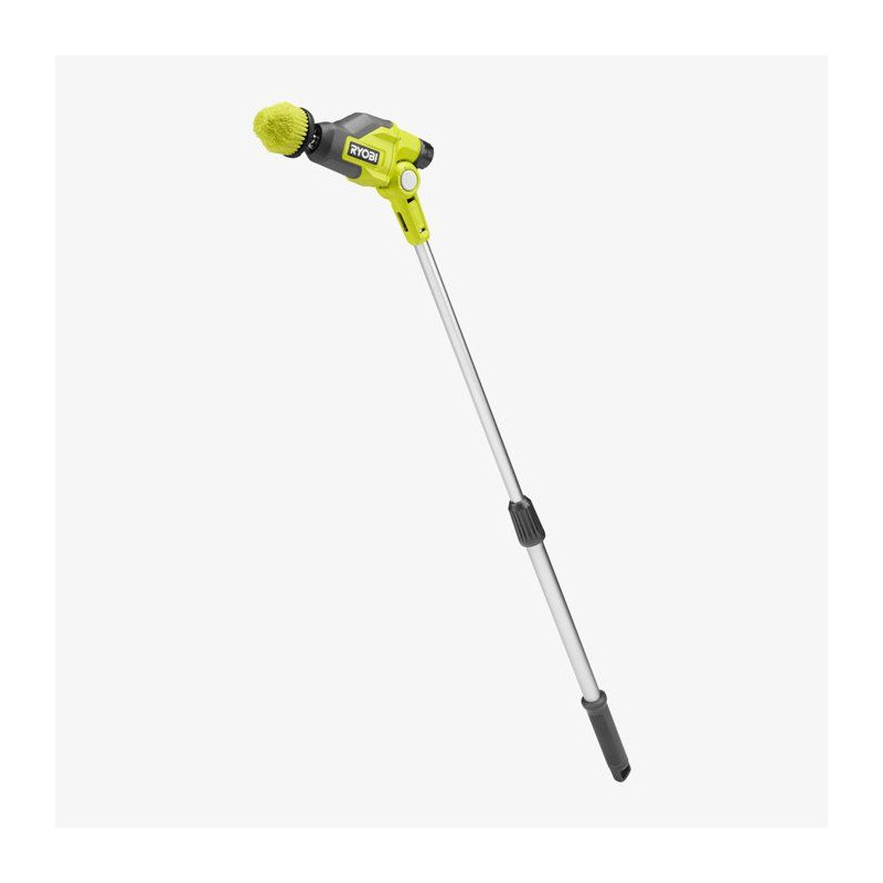 RYOBI Brosse de nettoyage télescopique 4V USB Lithium - sans batterie