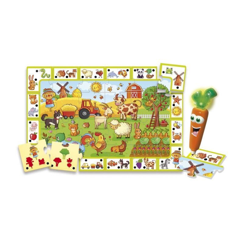Ferme - Stylo parlant - CAROTINA - Découverte des animaux, Stylo inte