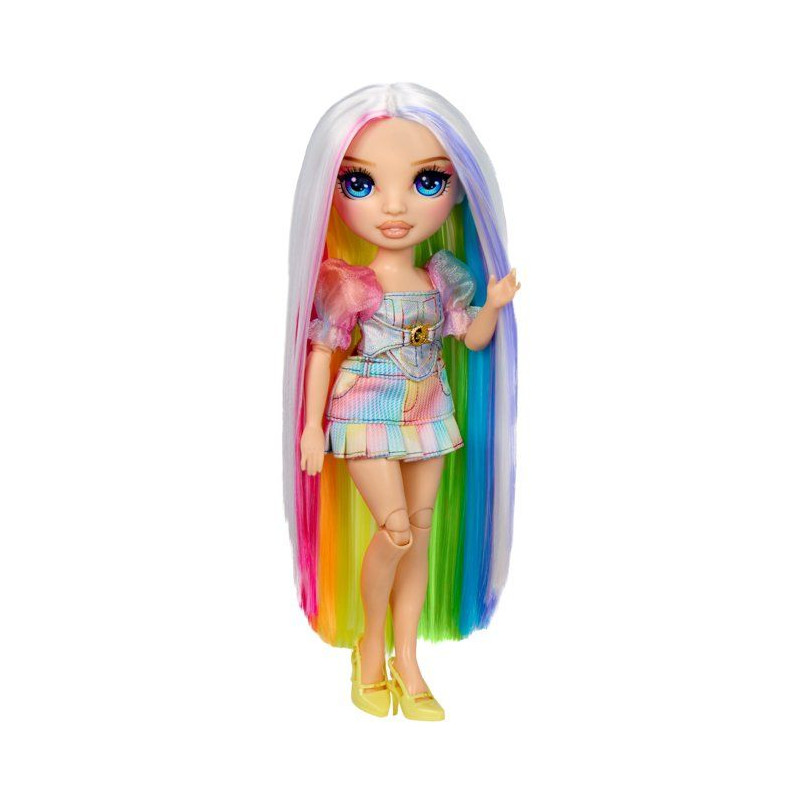 Rainbow High - Hair Studio - Amaya - Poupée de 27 cm - Accessoires In
