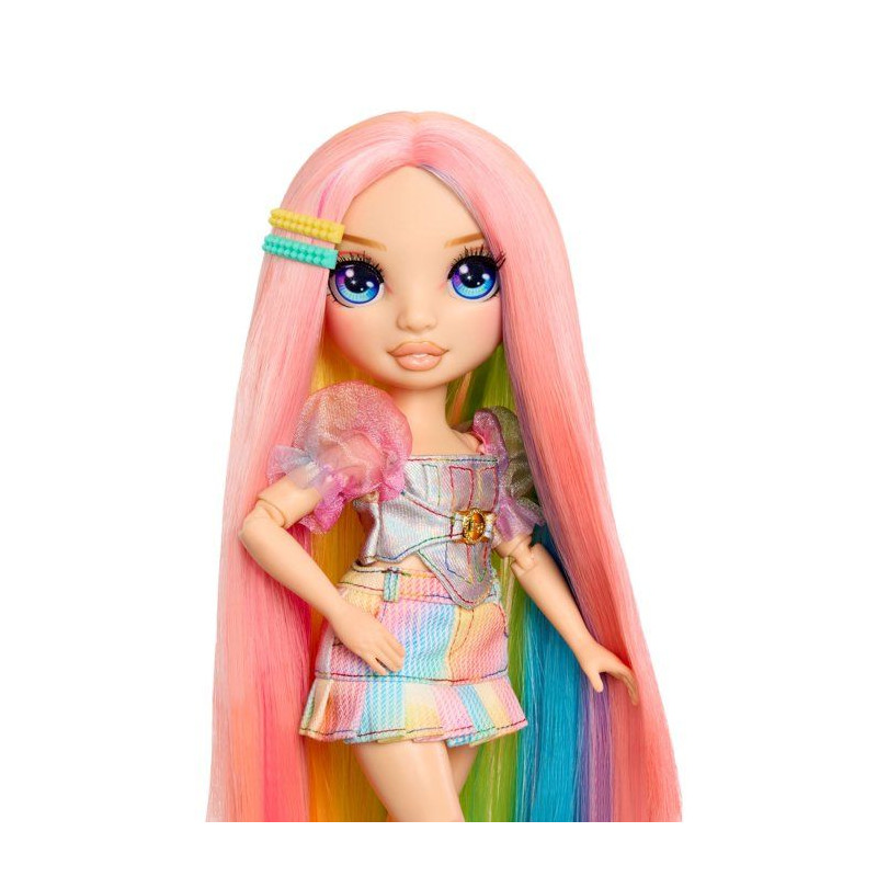 Rainbow High - Hair Studio - Amaya - Poupée de 27 cm - Accessoires In