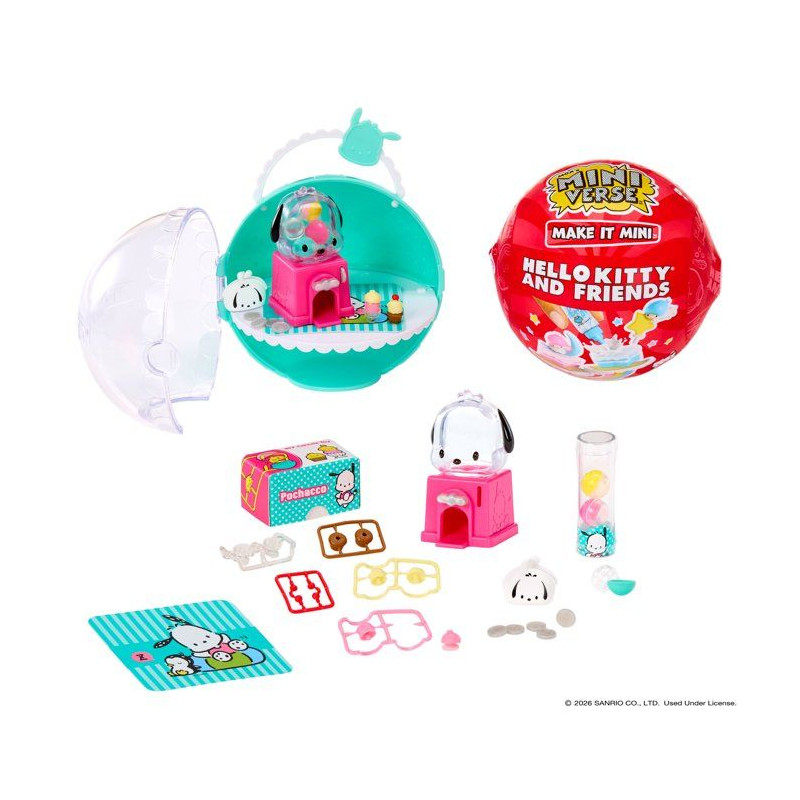MINIVERSE-247746-EUC-MGA's Miniverse - Make It Mini SANRIO Hello Kitty