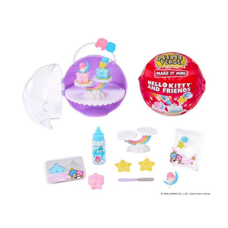 MINIVERSE-247746-EUC-MGA's Miniverse - Make It Mini SANRIO Hello Kitty