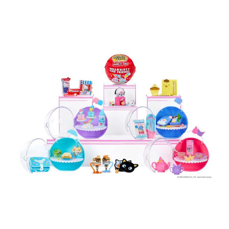 MINIVERSE-247746-EUC-MGA's Miniverse - Make It Mini SANRIO Hello Kitty