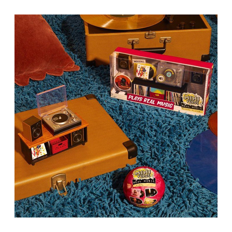MGA's Miniverse - Real Music - Vinyles - Inclus : 4 vinyles, Accessoir