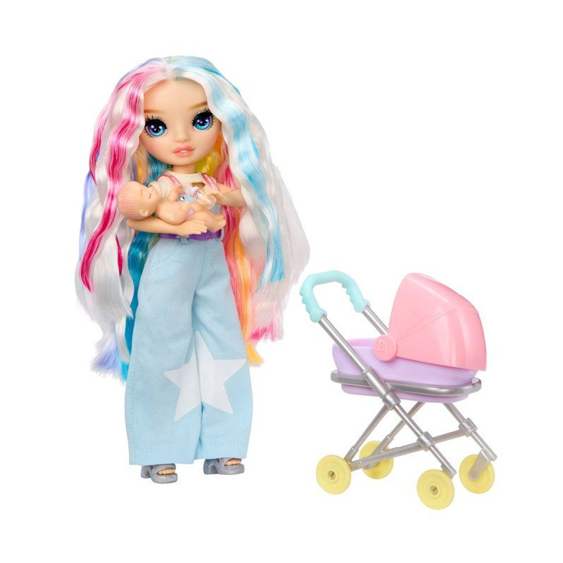 Junior High Babysitters – Amaya - Poupée 23 cm - Bébé, Poussette,
