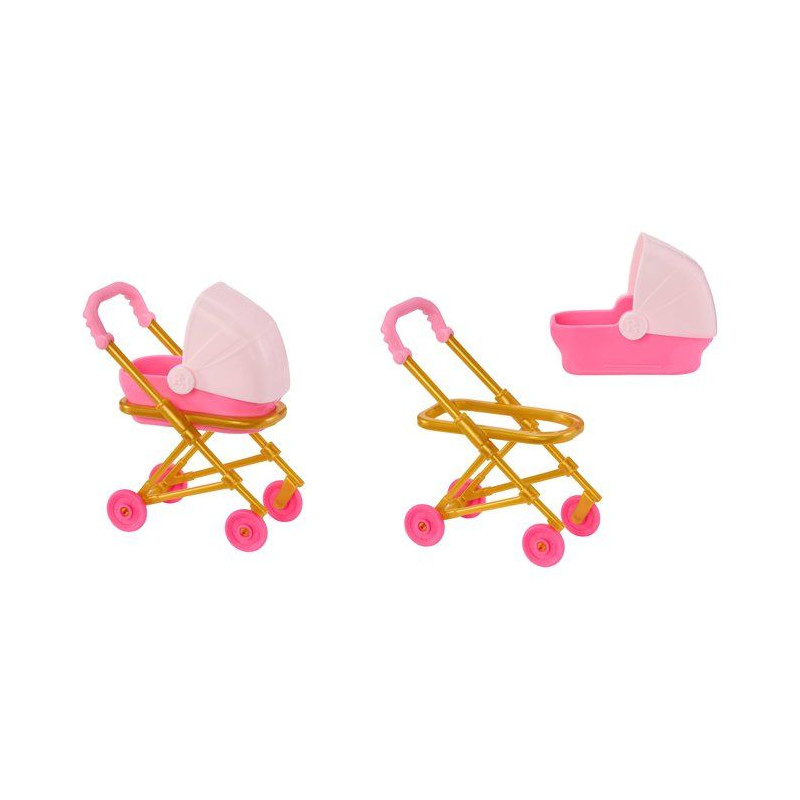 Junior High Babysitters – Stella - Poupée 23 cm - Bébé, Poussette