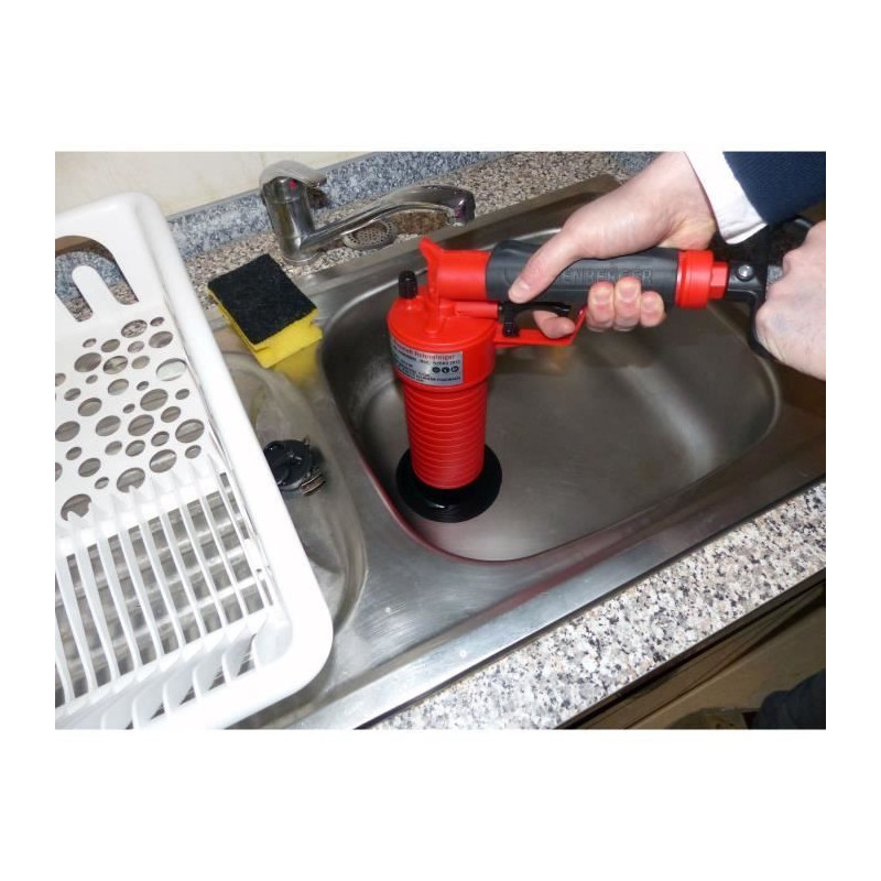 Drain gun - ROTHENBERGER - Industrial 1500000006 - Red - Chemical-free