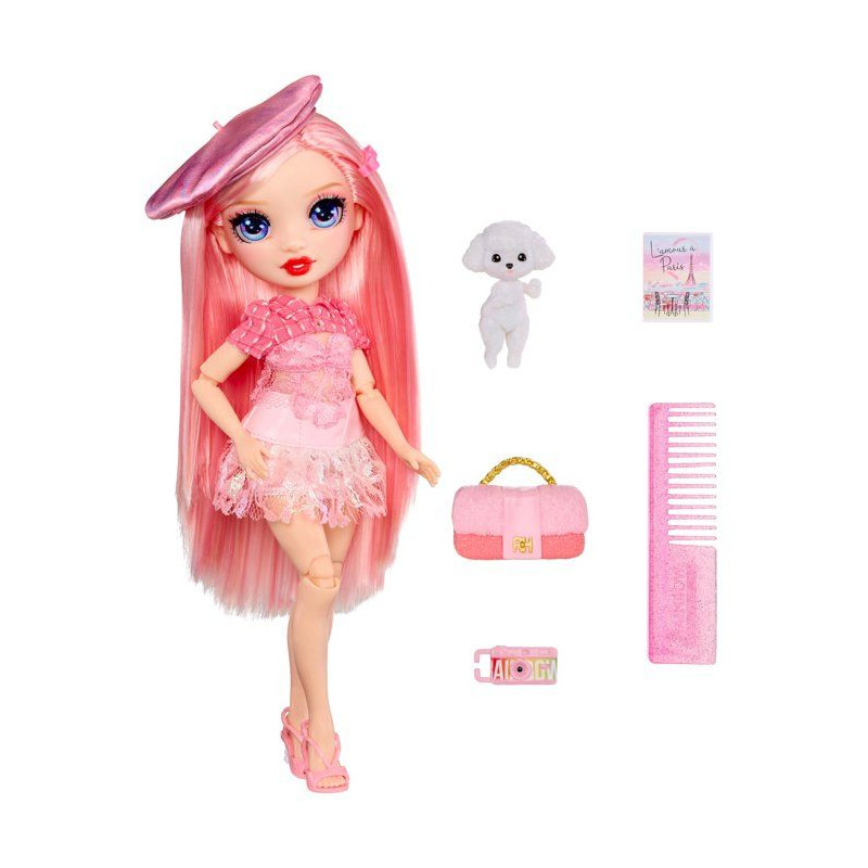 Rainbow High - Pretty in Paris - Bella - Poupée Mannequin - 27 cm - A