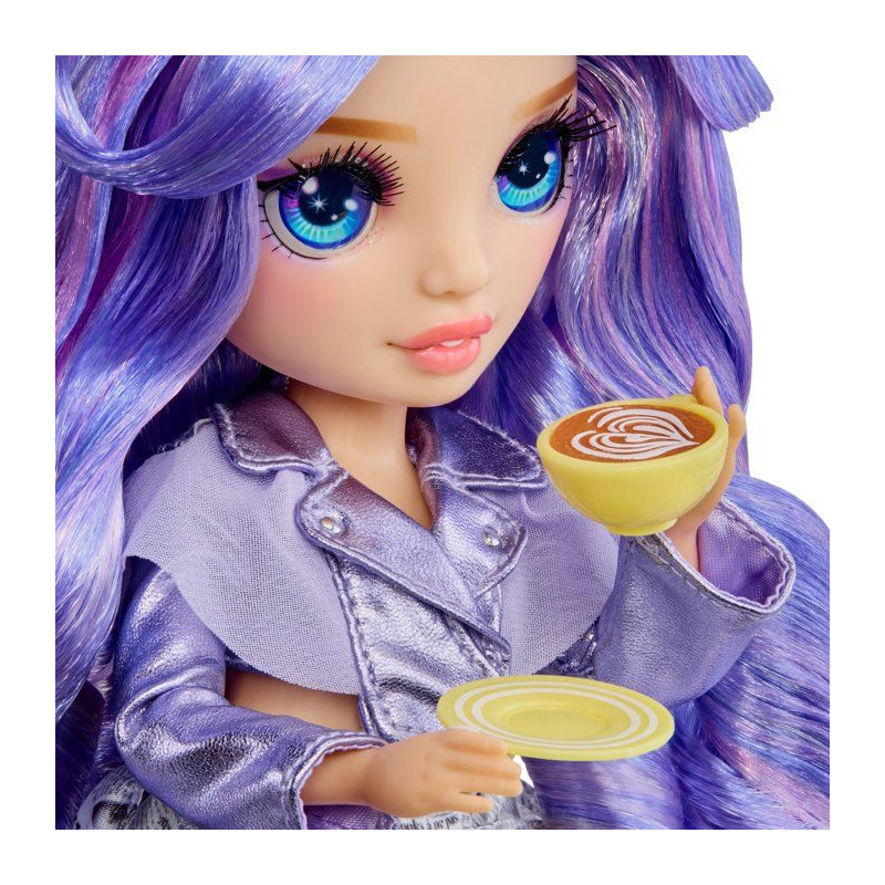 Rainbow High - Pretty in Paris - Violet - Poupée Mannequin - 27 cm -