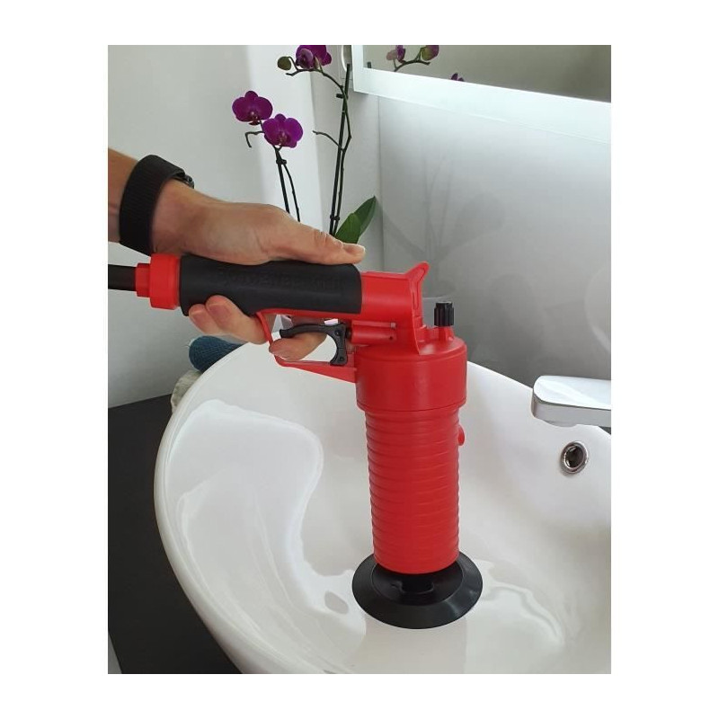 Drain gun - ROTHENBERGER - Industrial 1500000006 - Red - Chemical-free