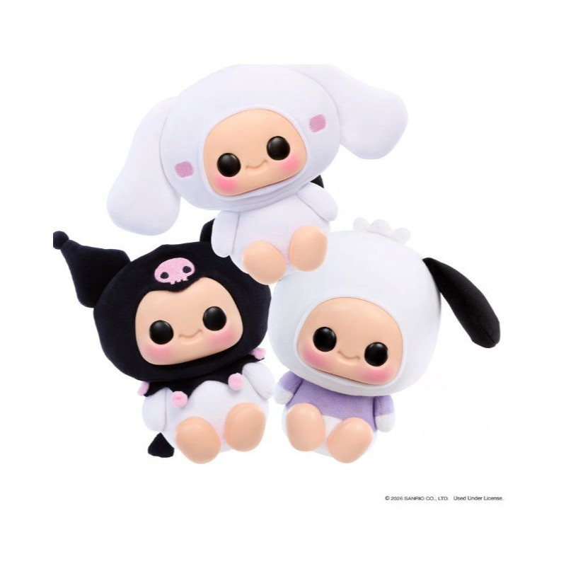 Hyojo - Cinnamoroll - Série Hello Kitty and Friends - Peluches squish
