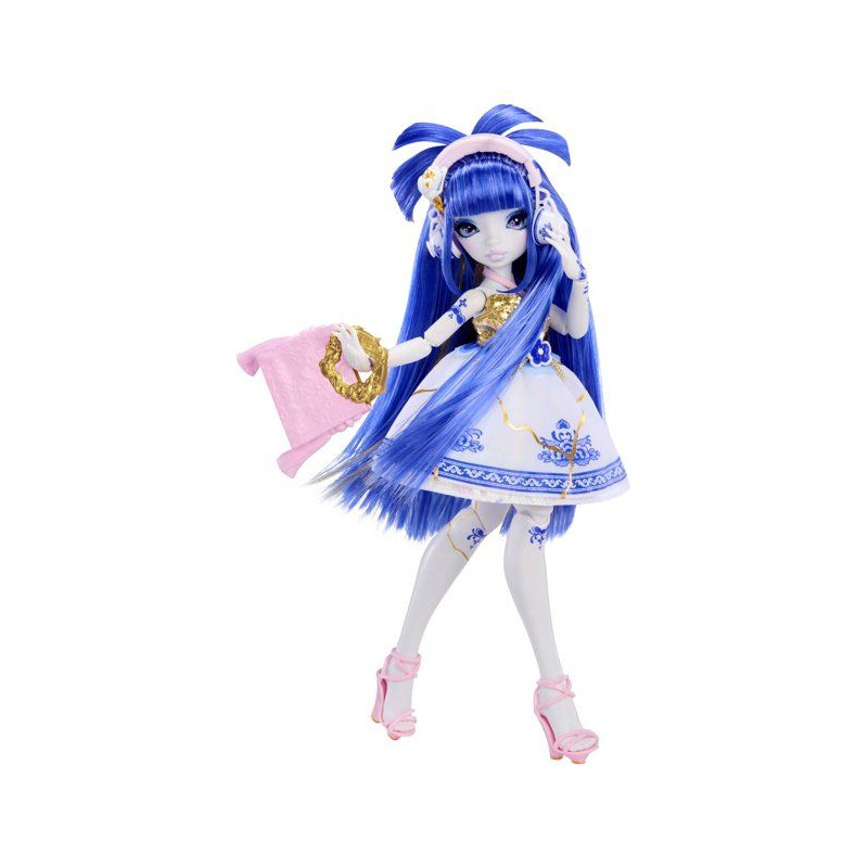 MirrorMi - Fashion Doll - Suki Goldpetal - Poupée de 27 cm - Accessoi