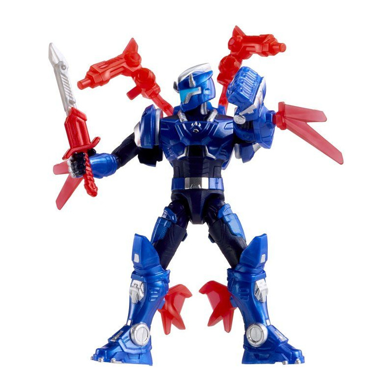 Armorsaurs - TJ - Pilote de Tricératops - Figurine de 9,5 cm - Armure