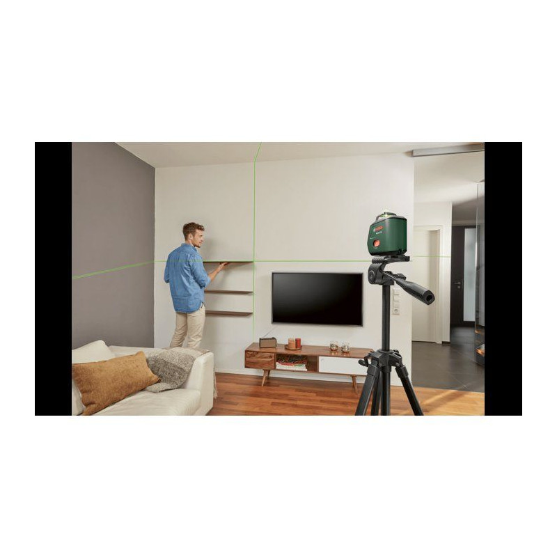 Laser lignes BOSCH - PLL 360-15G - Avec un trépied TT 120, un manuel