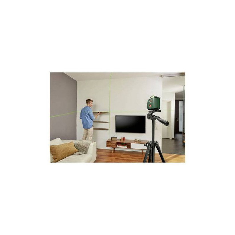 Laser lignes BOSCH - PLL 360-15G - Avec trépied TT 120, pince MM3, ho