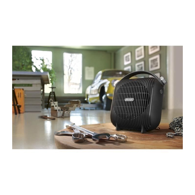Radiateur soufflant classique DELONGHI - 2400W - 2 allures de chauffe
