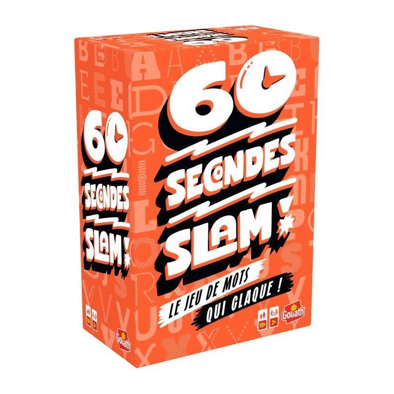 60 seconds slam - Jeu de société - GOLIATH - 2 joueurs minimum - Dè