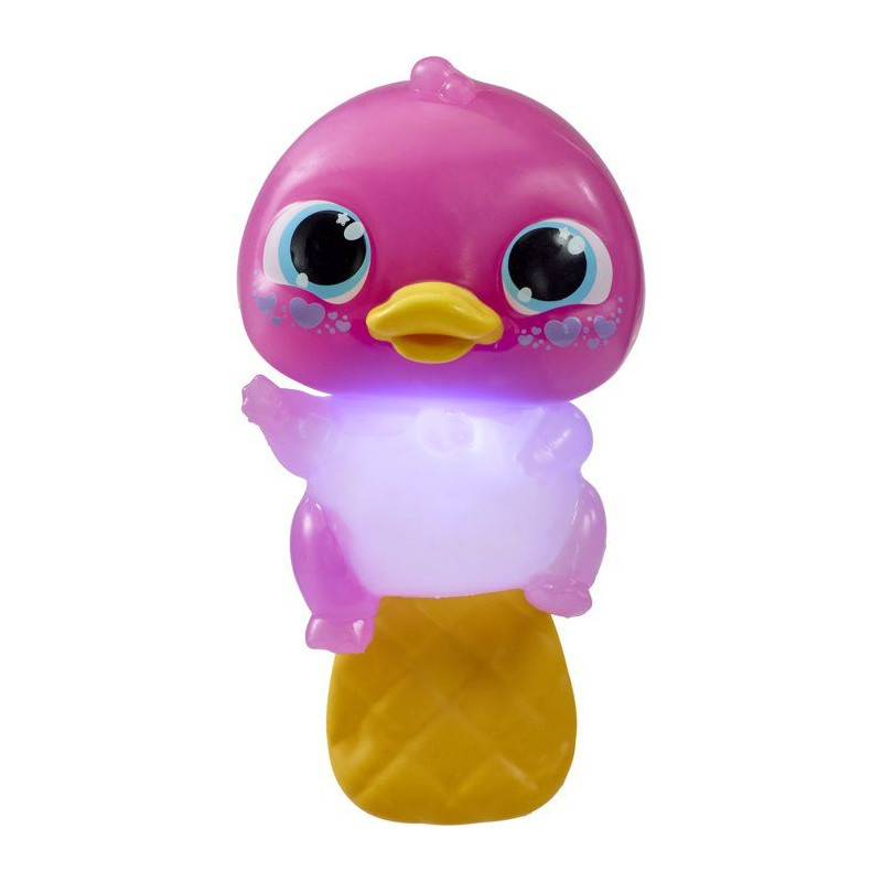 Animagic - GOLIATH - Let's Glo Puddles Pink - Animal intéractif - Ros