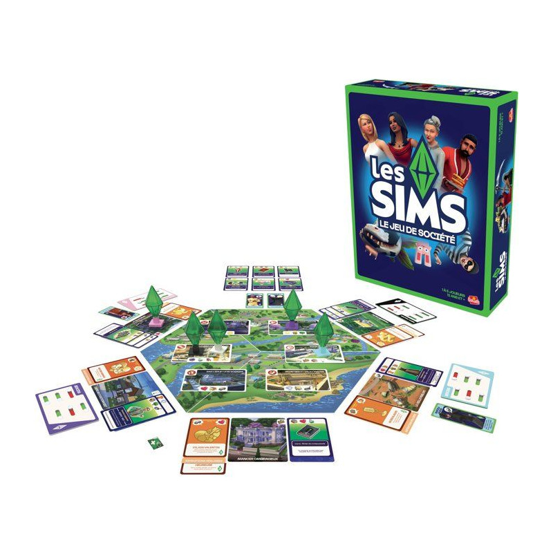The Sims - jeu de société - GOLIATH - stratégie et simulation
