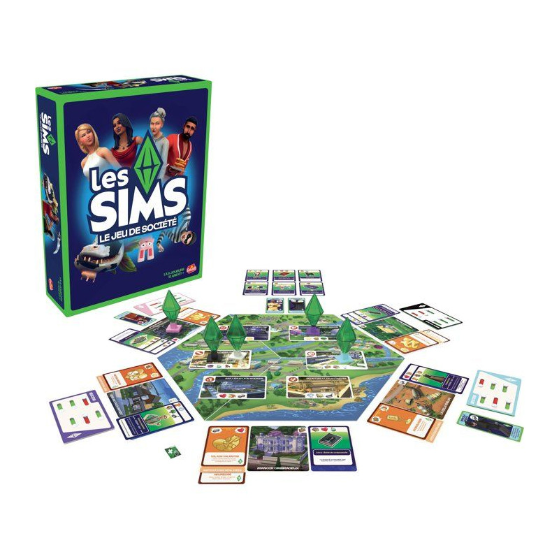 The Sims - jeu de société - GOLIATH - stratégie et simulation