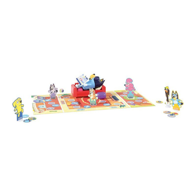 Réveille pas papa Bluey - jeu de société - GOLIATH - suspense et ha