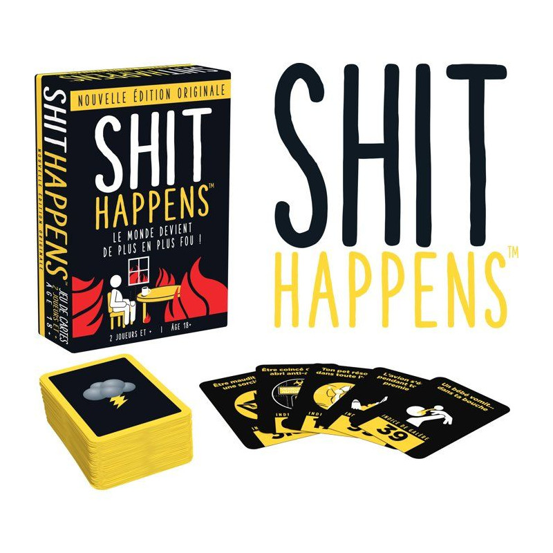 Shit Happens - jeu d’ambiance - GOLIATH - nouvelle édition original